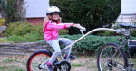 Zavesny bicykel detsky weeride co-pilot pripojny tandem – fotka 2