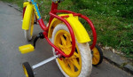 Predám dievčenský bicykel vhodný od 3 rokov – fotka 3